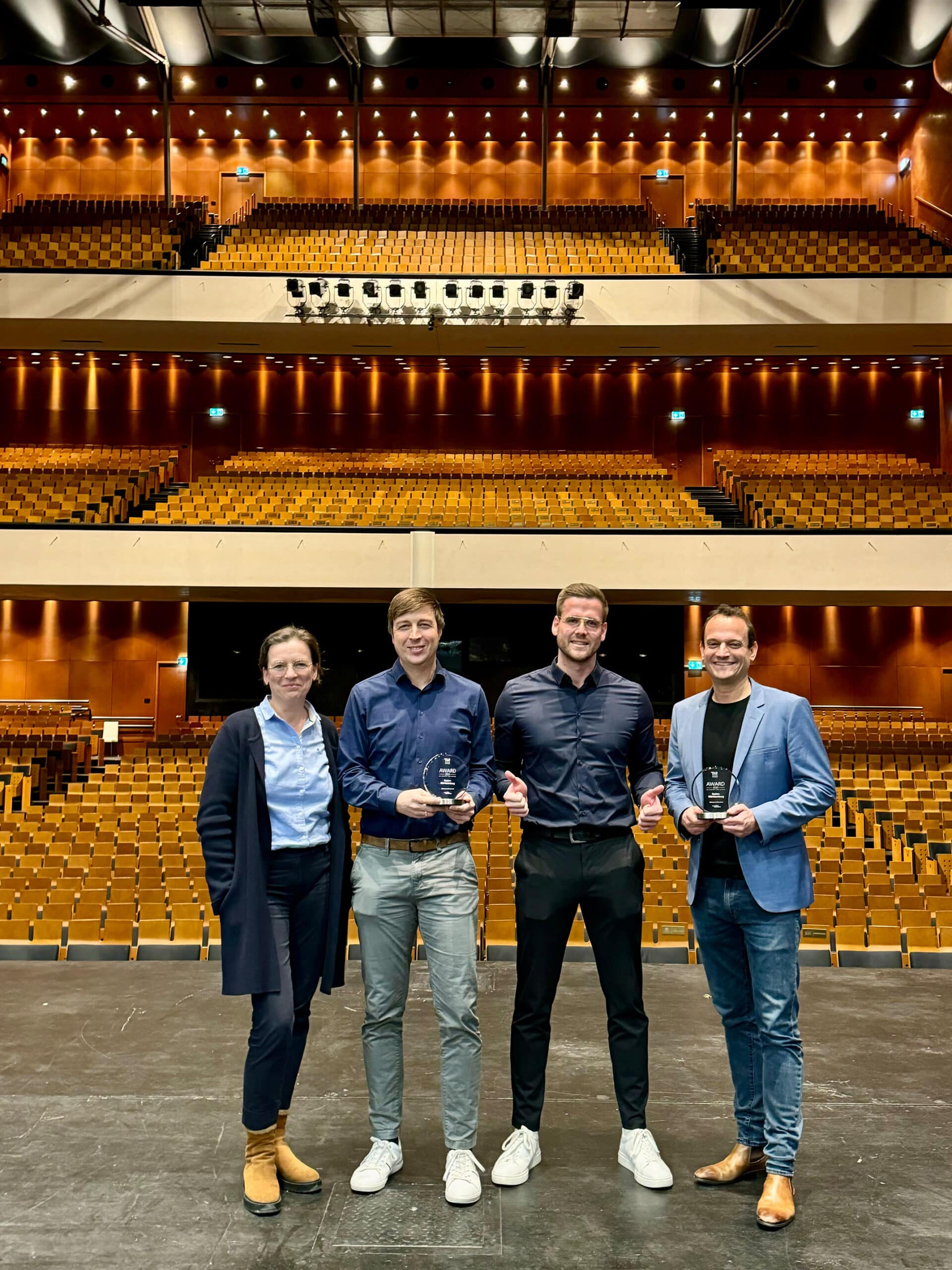 Festspielhaus Baden-Baden und n-komm GmbH erhalten den ELO Digital Office Award 